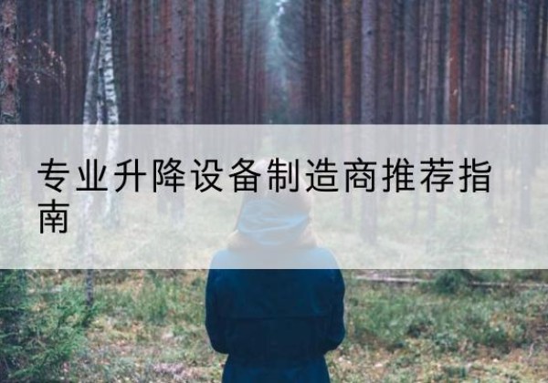 隆尧电动剪叉升降平台厂家-专业升降设备制造商推荐指南